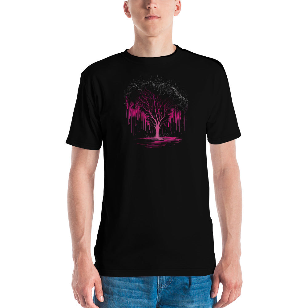 EzPanda® Neon Jungle Rainfall: Men's Graphic Tee