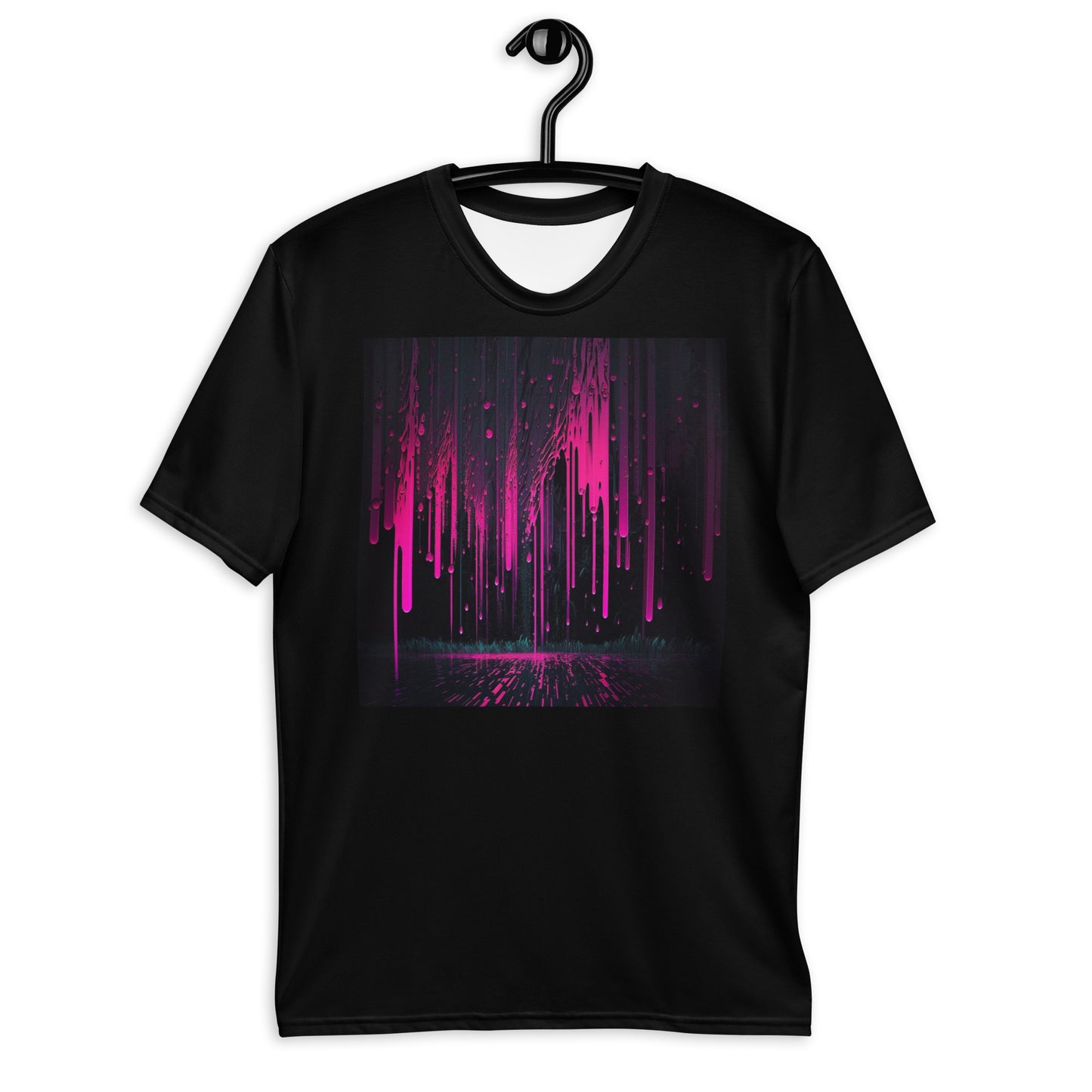 EzPanda® Neon Rain Spectrum: Men's Graphic Tee