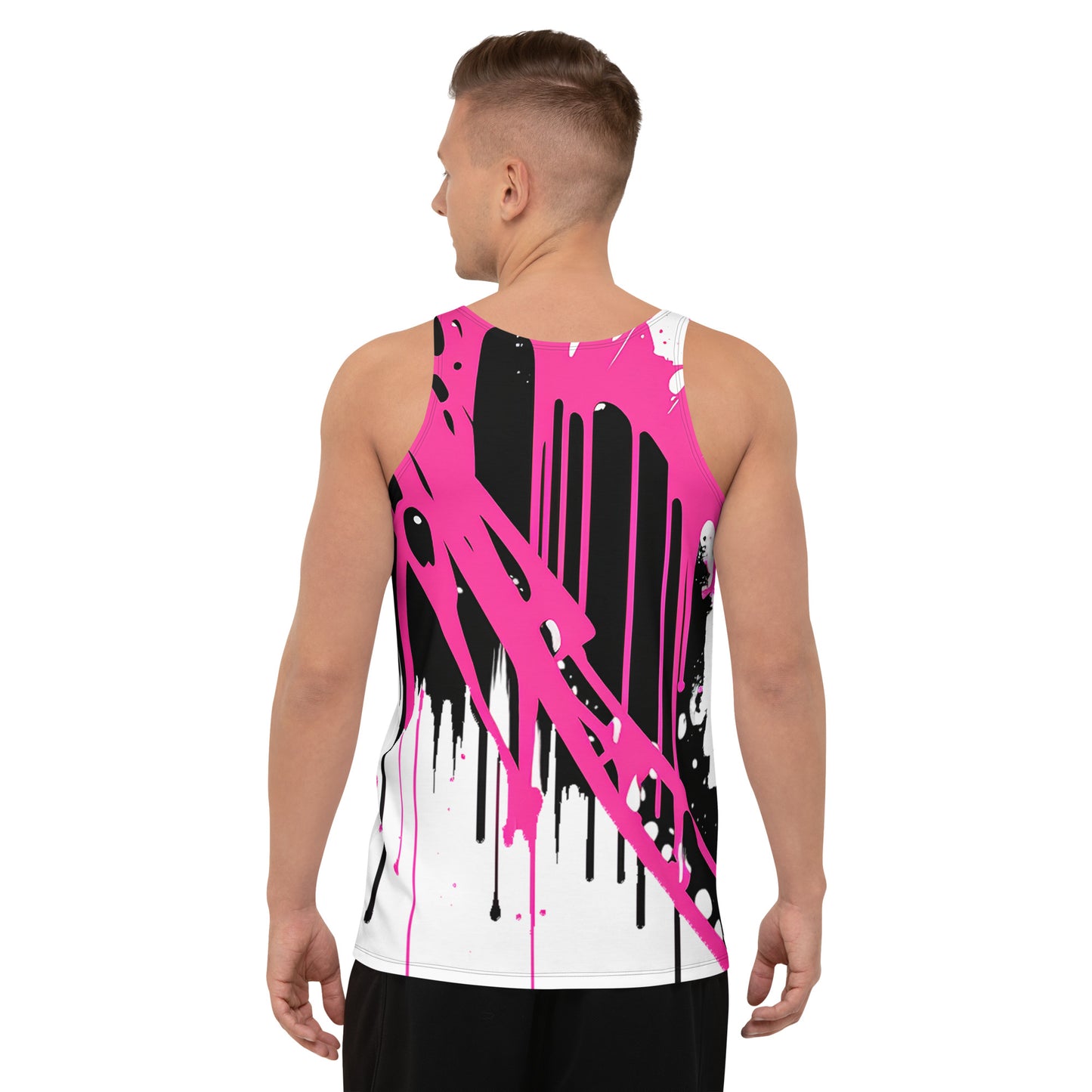EzPanda® Neon Splash: Men's Tank Top