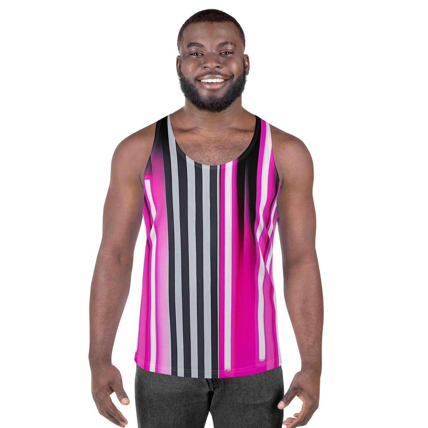 EzPanda® Neon Skylines: Men's Tank Top