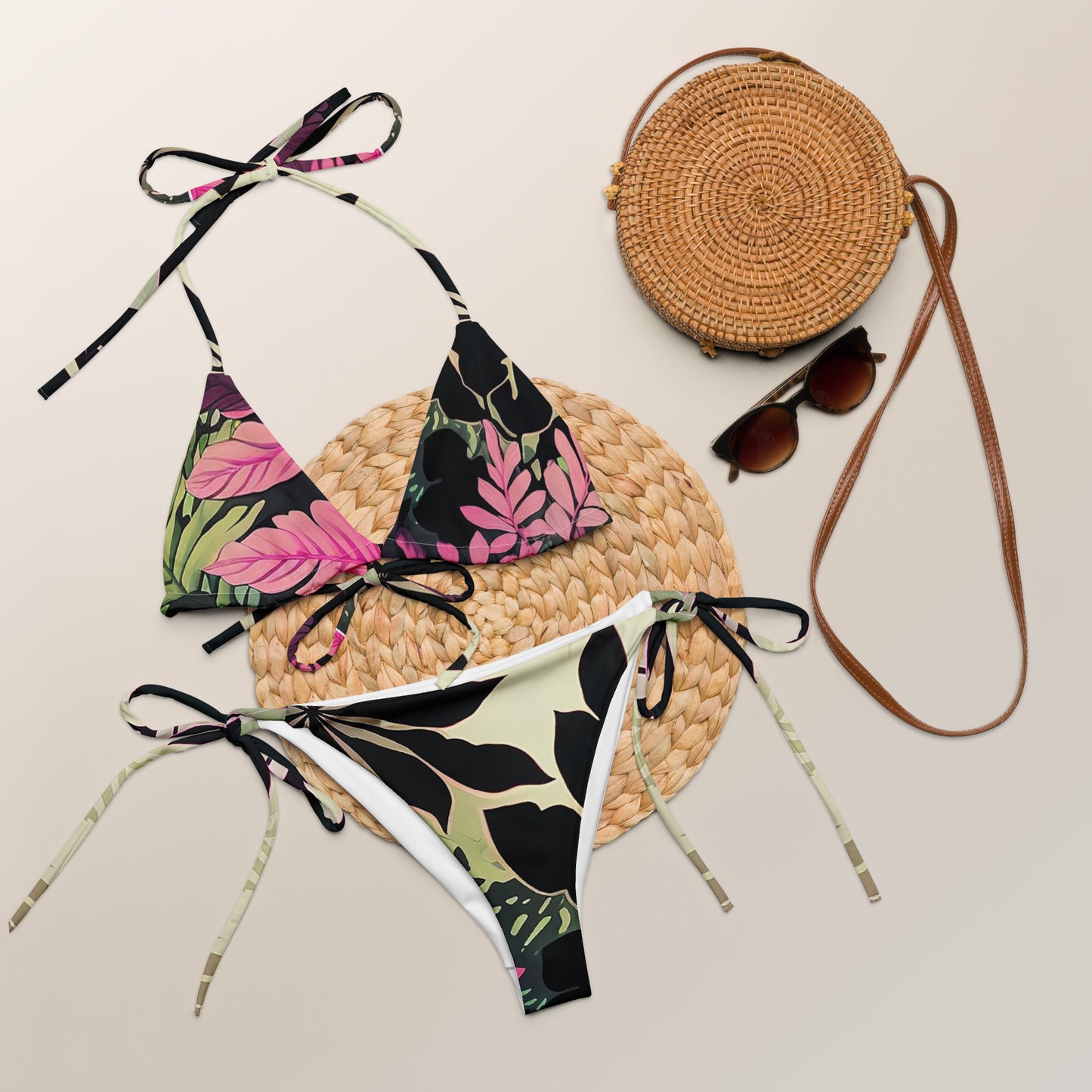 EzPanda® Neon Jungle Canopy: Chic Bikini