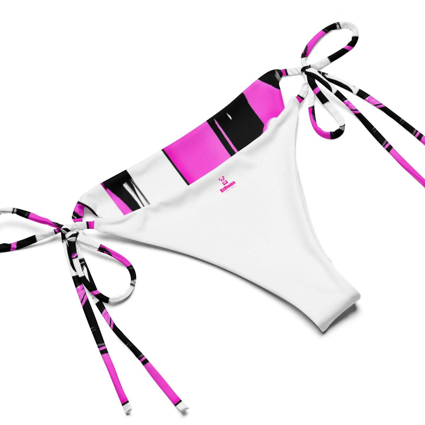 EzPanda® Neon Bamboo Bliss: Artistic Swimwear