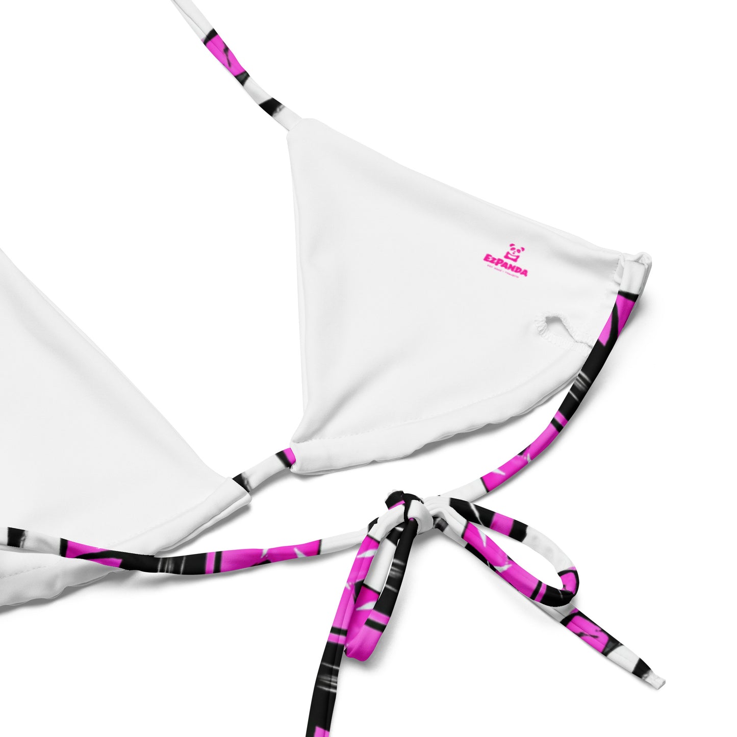 EzPanda® Neon Bamboo Bliss: Artistic Swimwear
