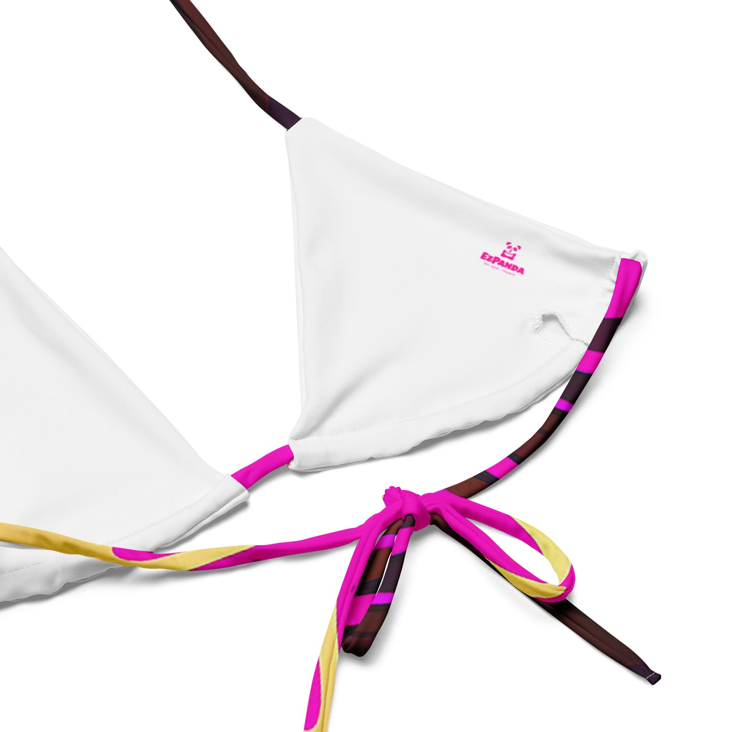 EzPanda® Digital Euphoria: Neon Pink Two-Piece Bikini