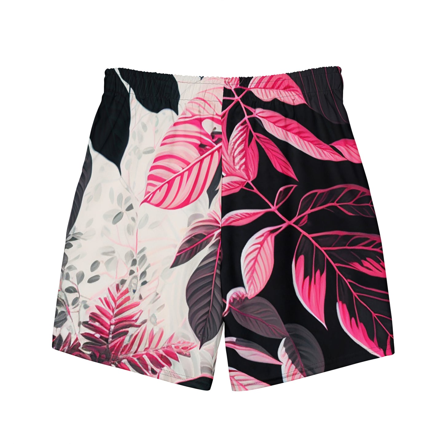 EzPanda® Neon Jungle Canopy: Men's Swim Trunks