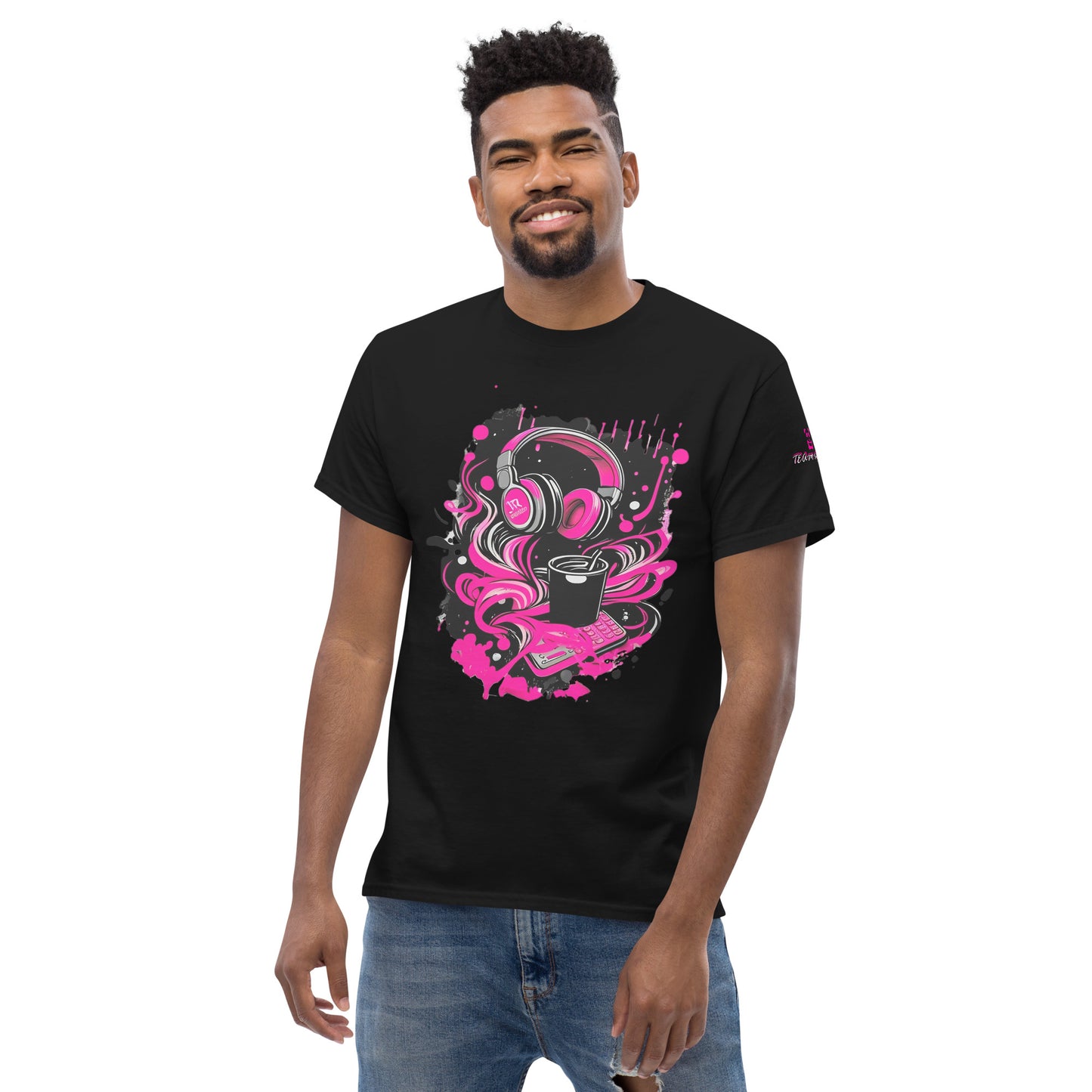 EzPanda® Neon Team WFH Base: Men’s Graffiti Tee