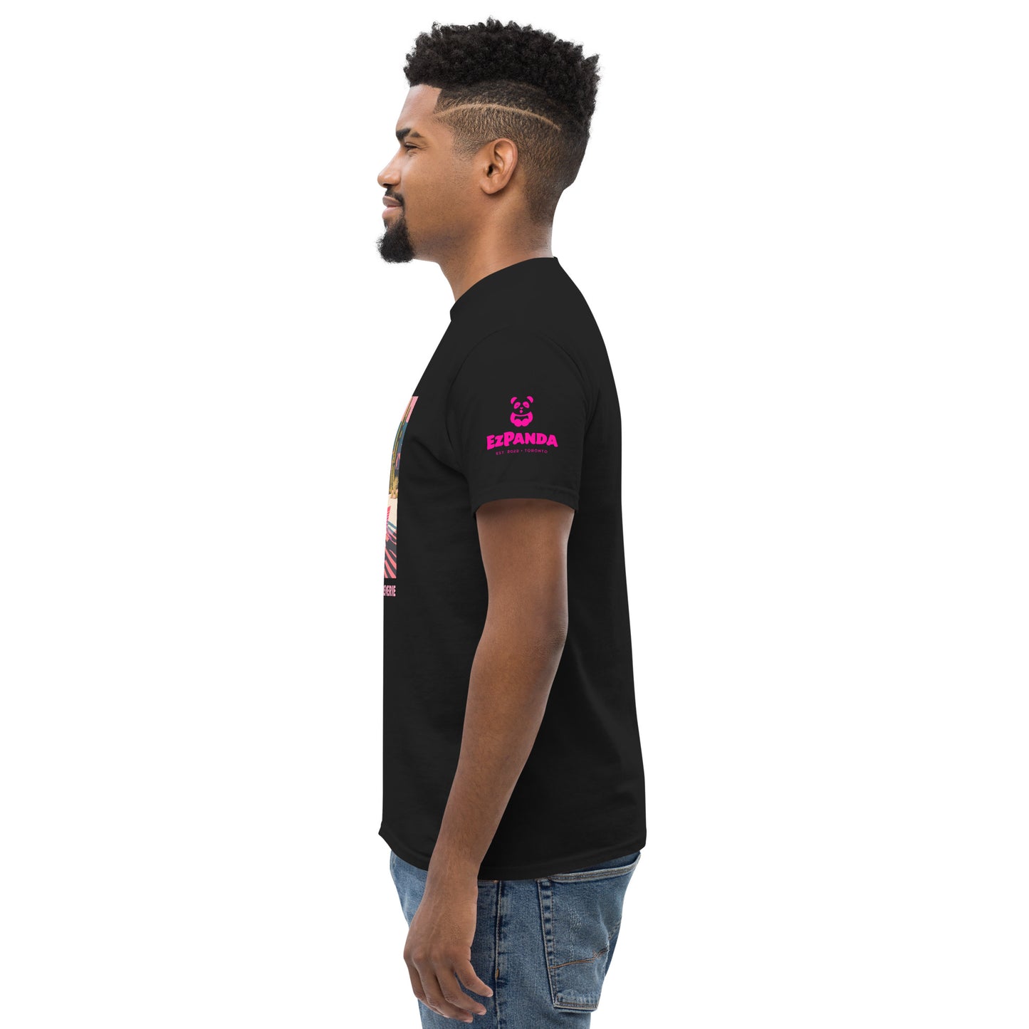 EzPanda® Neon Poolside Reverie: Men's Graphic Tee