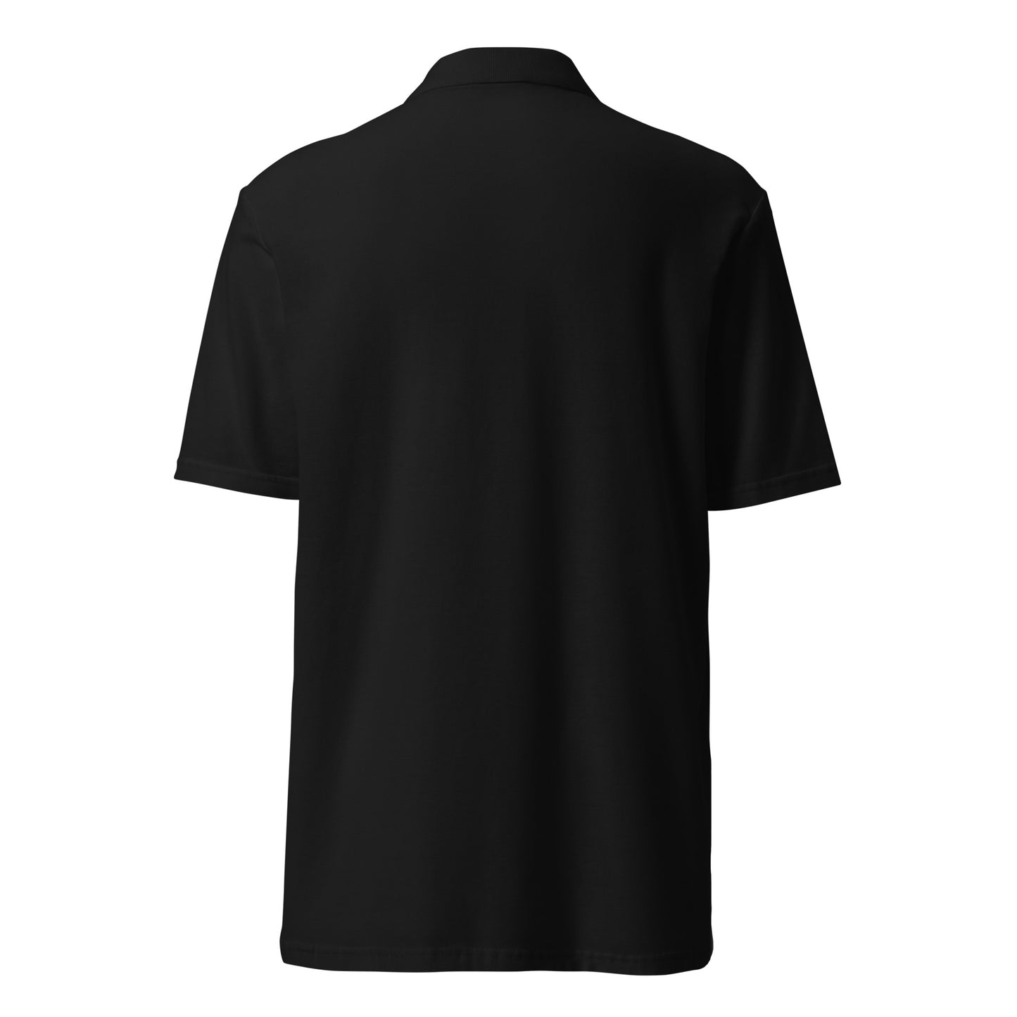 EzPanda® Chic Noir: Unisex Pique Polo Shirt