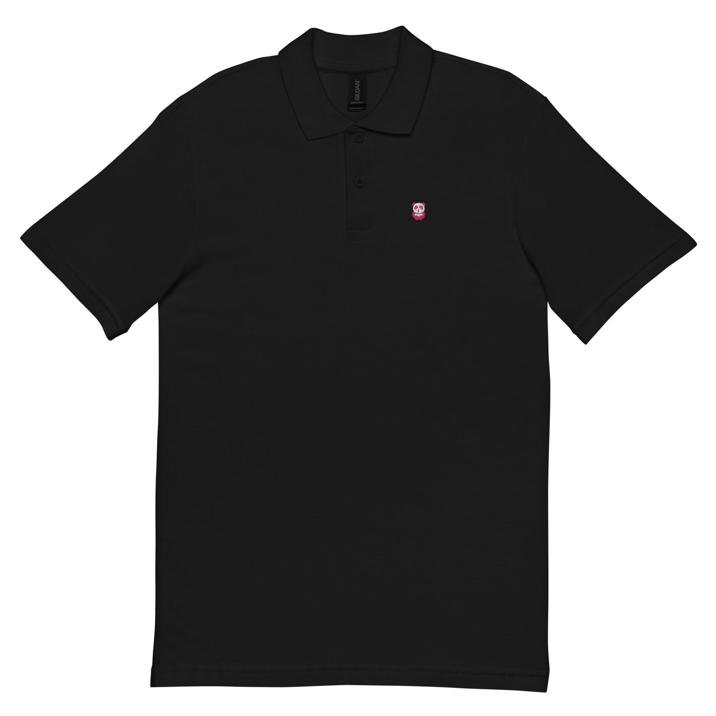 EzPanda® Chic Noir: Unisex Pique Polo Shirt