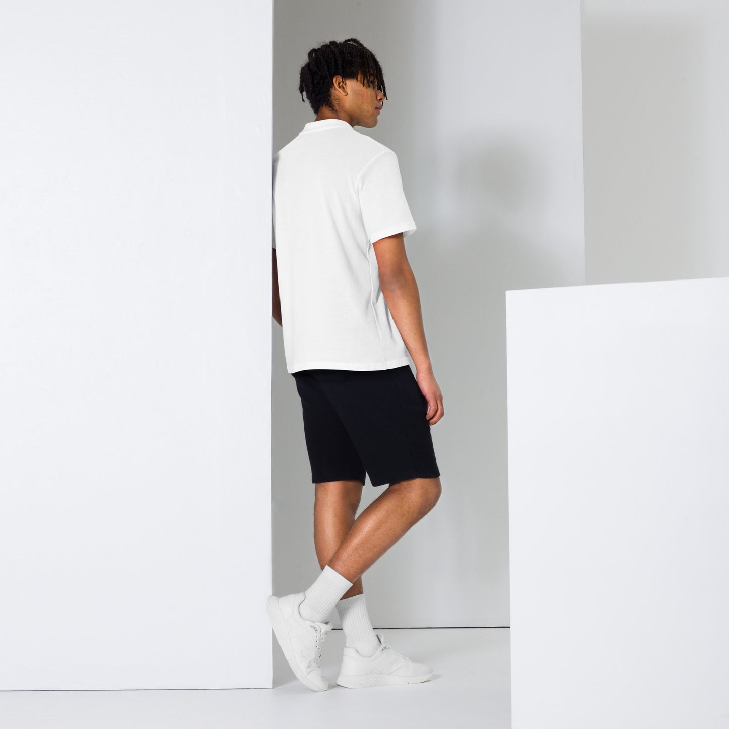 EzPanda® Chic Noir: Unisex Pique Polo Shirt