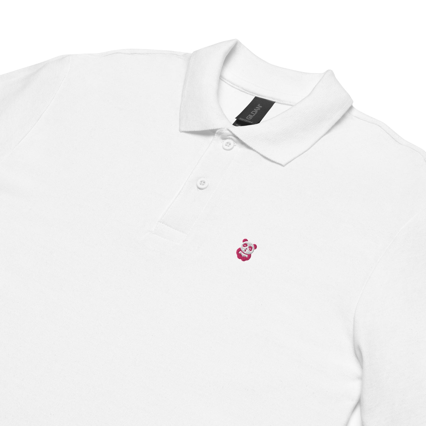 EzPanda® Chic Noir: Unisex Pique Polo Shirt