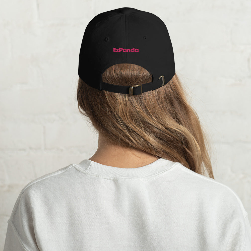 EzPanda® Classic Baseball Cap (Alternate Logo - Transparent Pink)