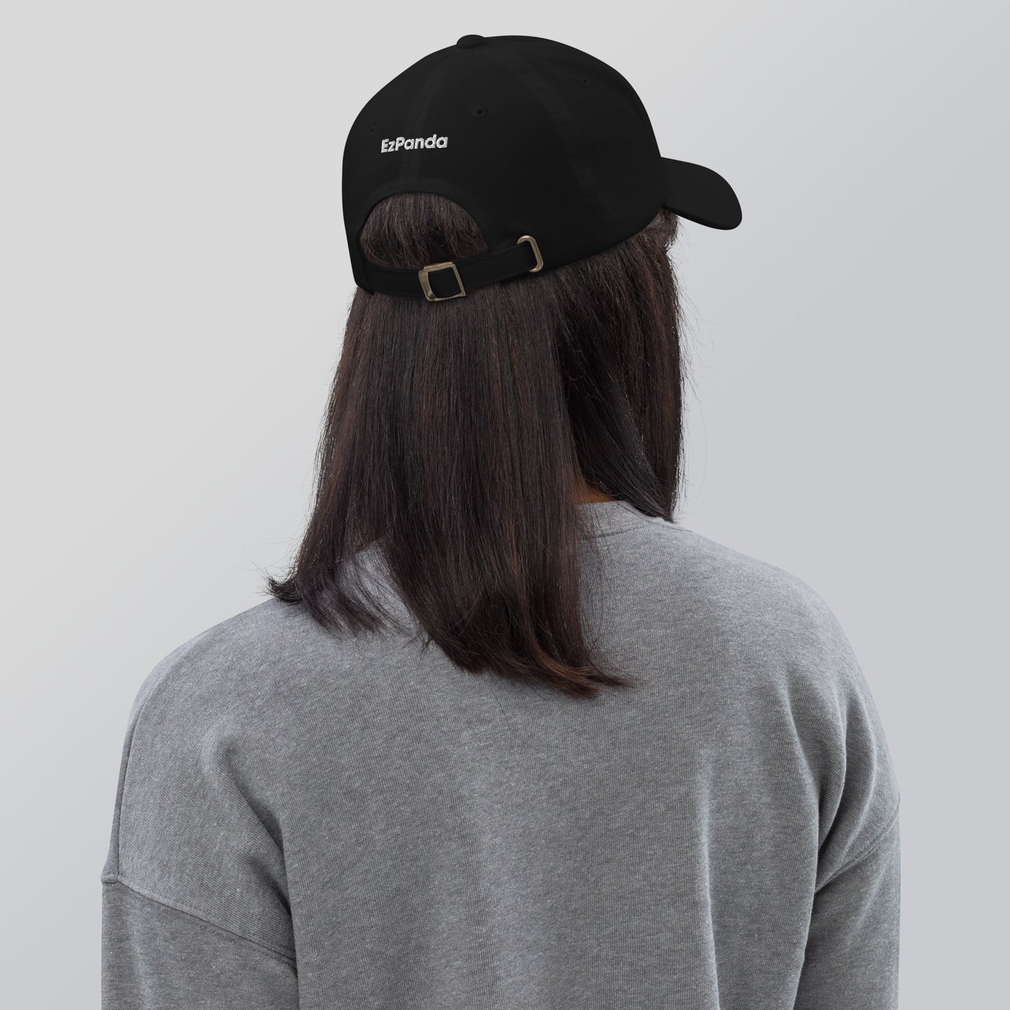 EzPanda® Classic Baseball Cap (Original Logo + Name - Transparent White - Toronto)