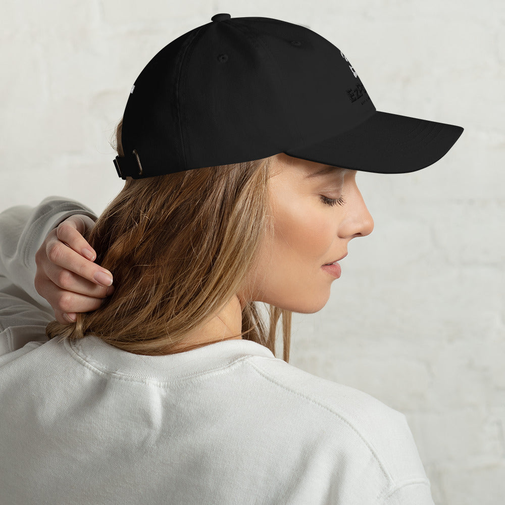 EzPanda® Classic Baseball Cap (Original Logo + Name - Transparent White - Toronto)