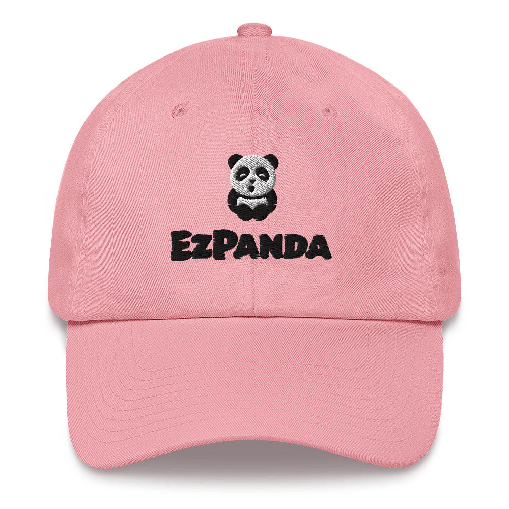 EzPanda® Classic Baseball Cap (Alternate Logo + Name - Black)