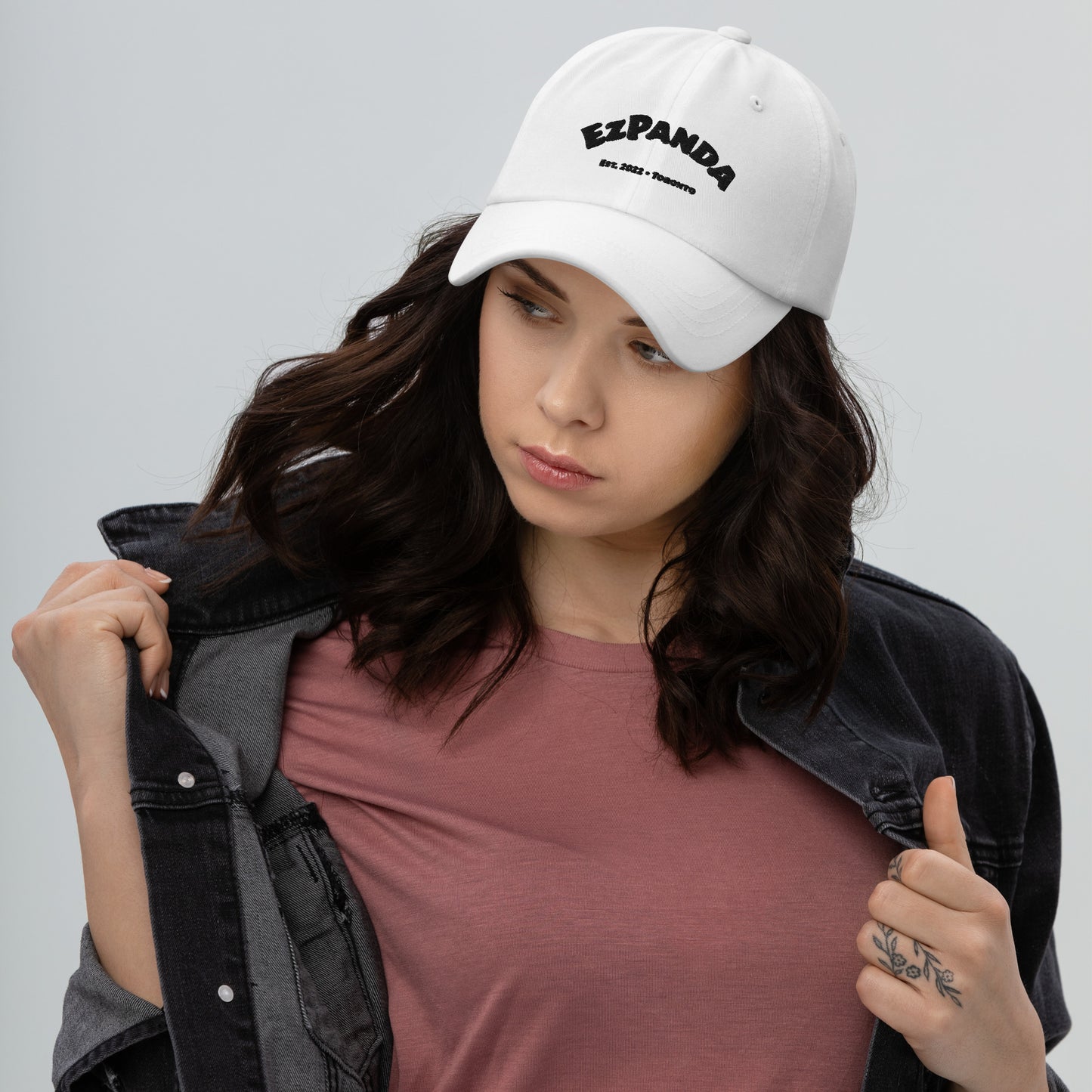 EzPanda® Classic Baseball Cap (Alternate Name + Toronto only - Black)