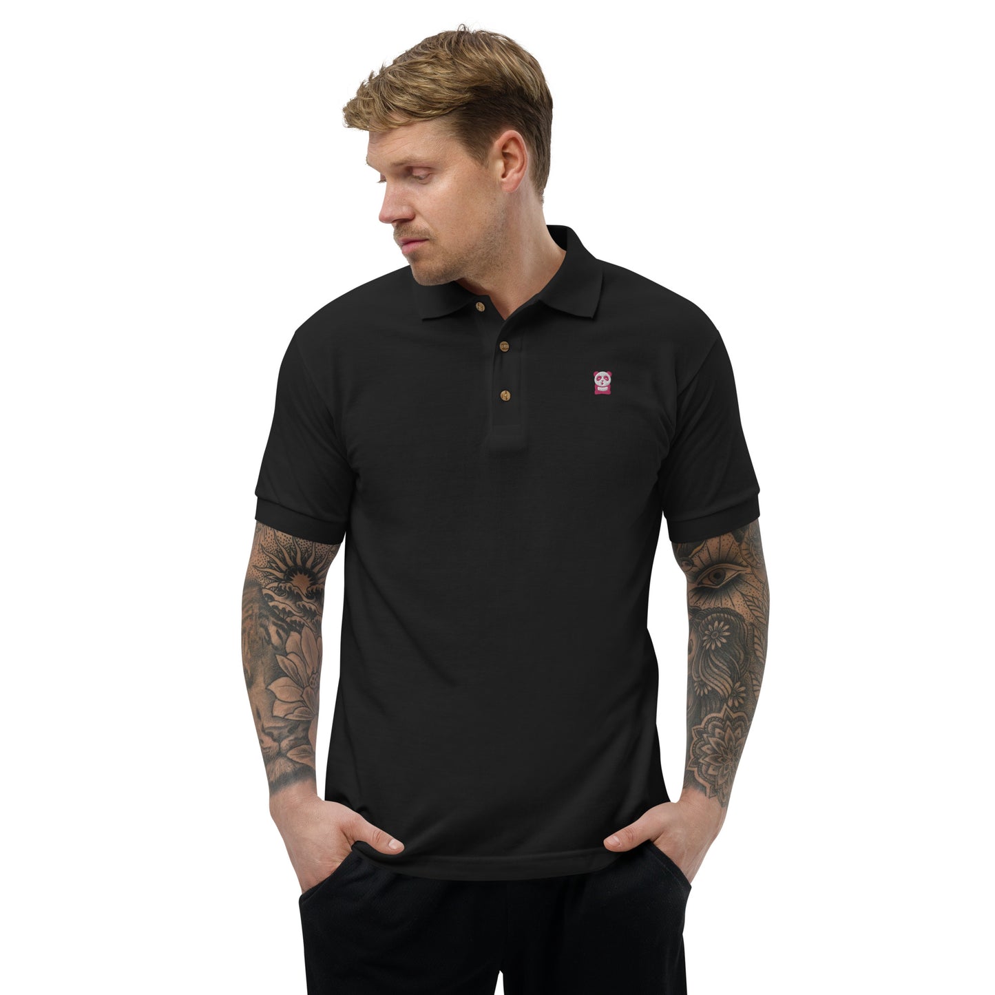 EzPanda® Men's Classic Polo Shirt (Original Logo)