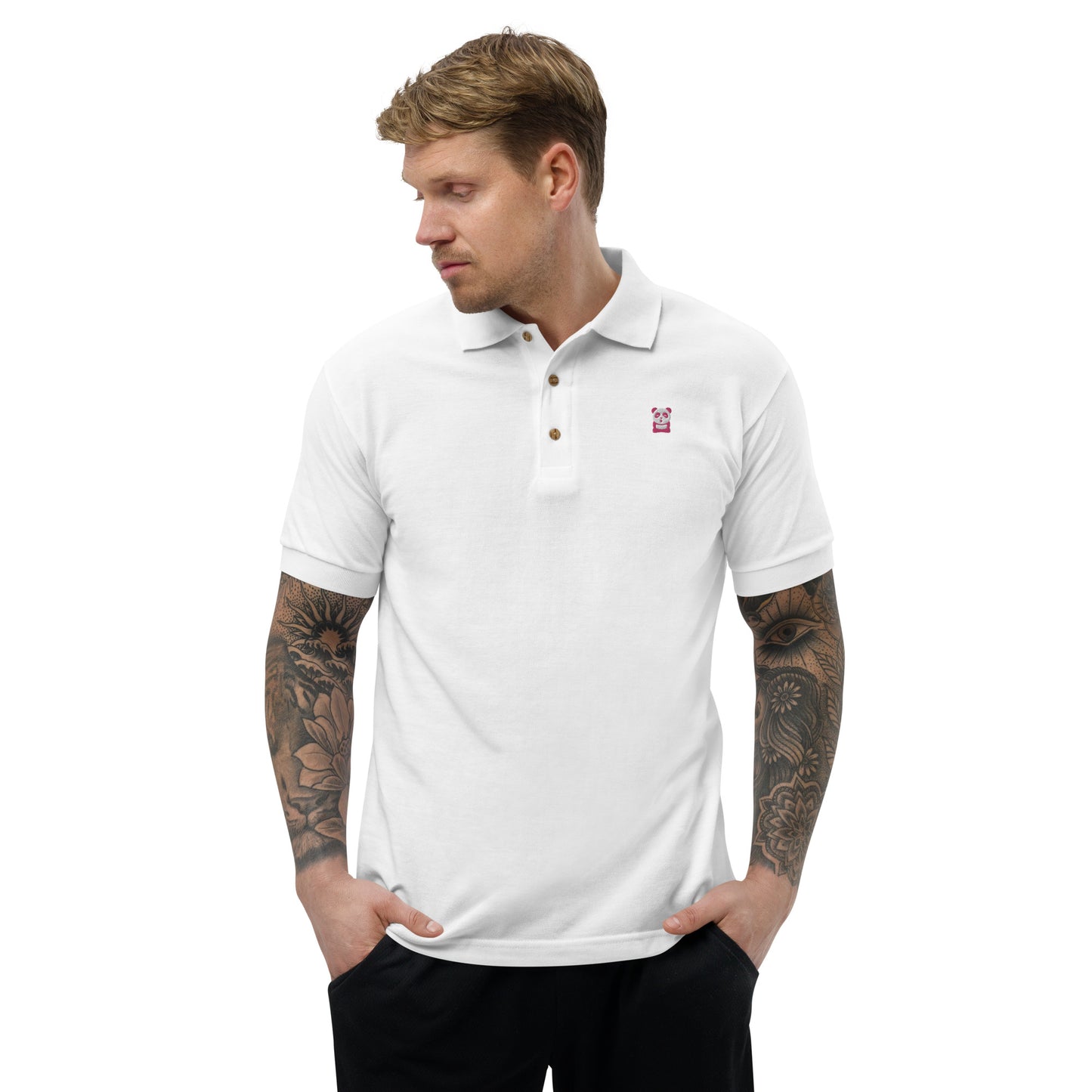 EzPanda® Men's Classic Polo Shirt (Original Logo)