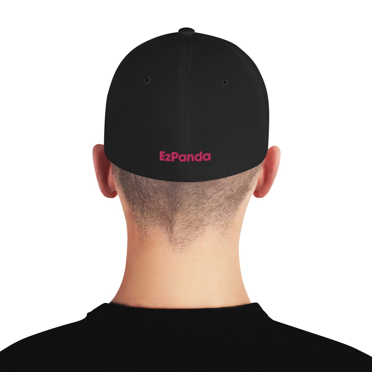 EzPanda® Classic Closed-Back Cap (Original Logo - Transparent Pink)