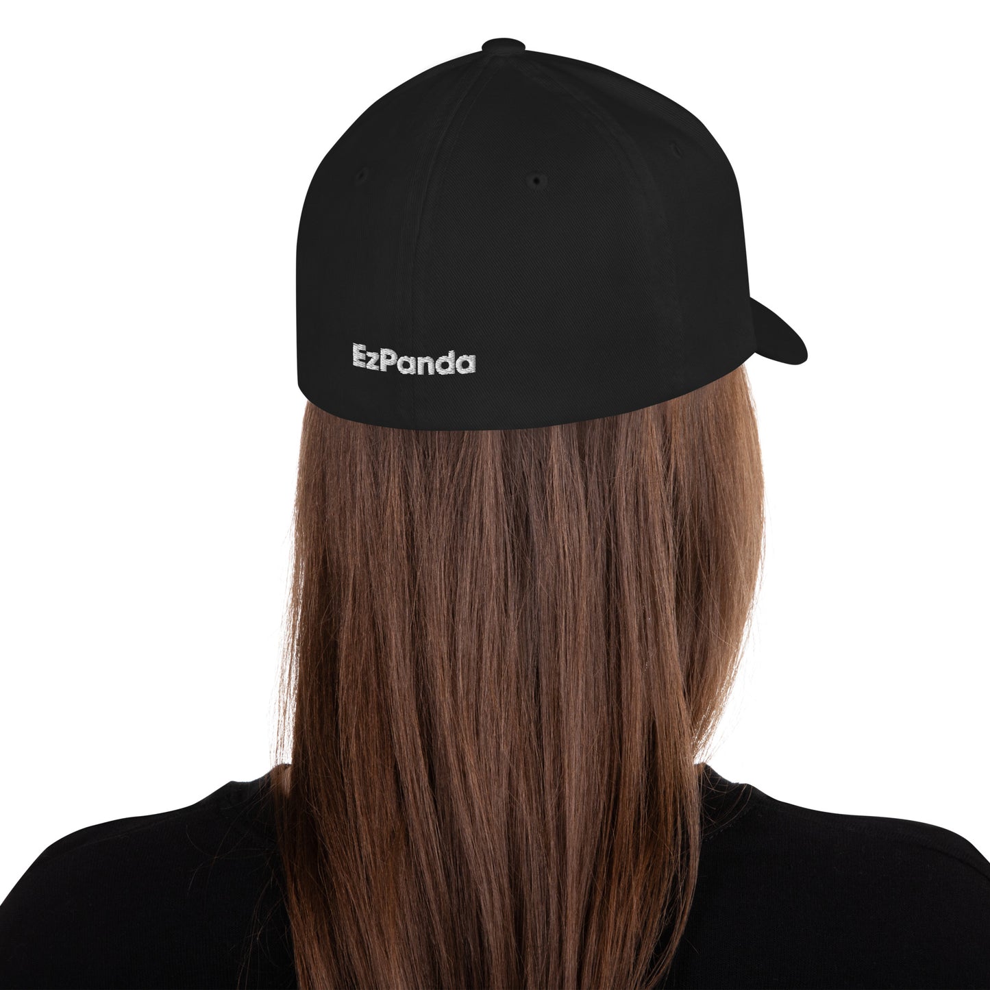 EzPanda® Classic Closed-Back Cap (Original Logo - Transparent White)