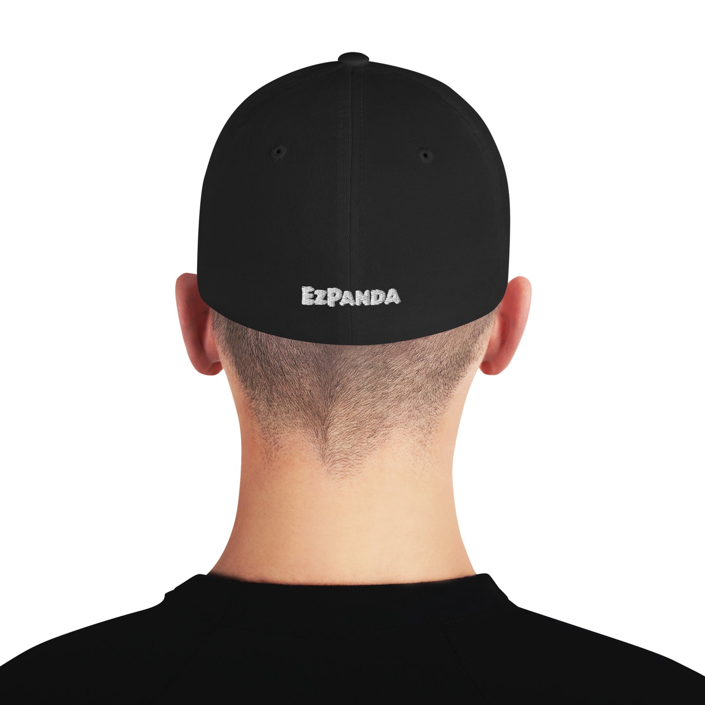 EzPanda® Classic Closed-Back Cap (Alternate Logo - Transparent White)