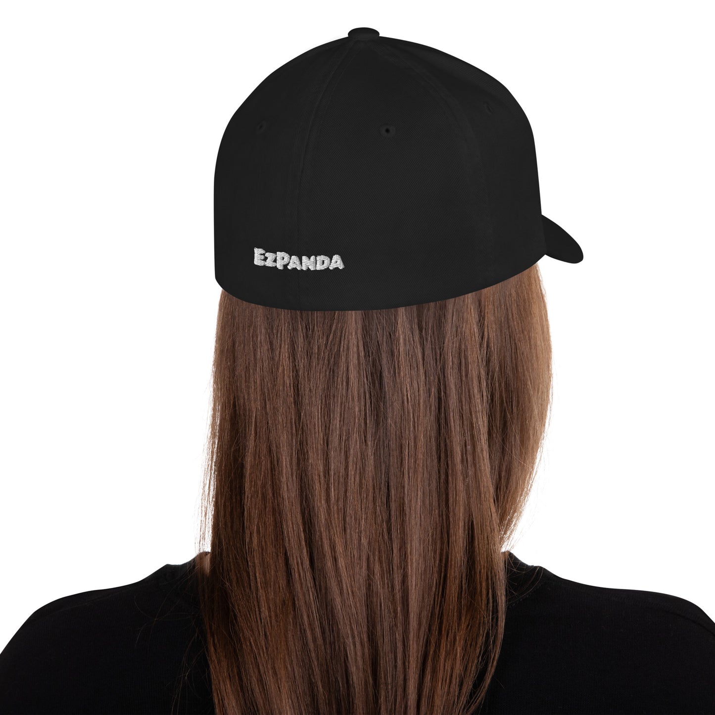 EzPanda® Classic Closed-Back Cap (Alternate Logo - Transparent White)