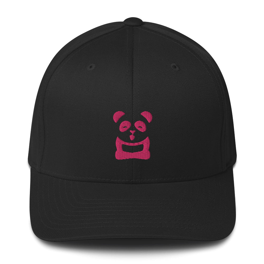 EzPanda® Classic Closed-Back Cap (Original Logo - Transparent Pink)