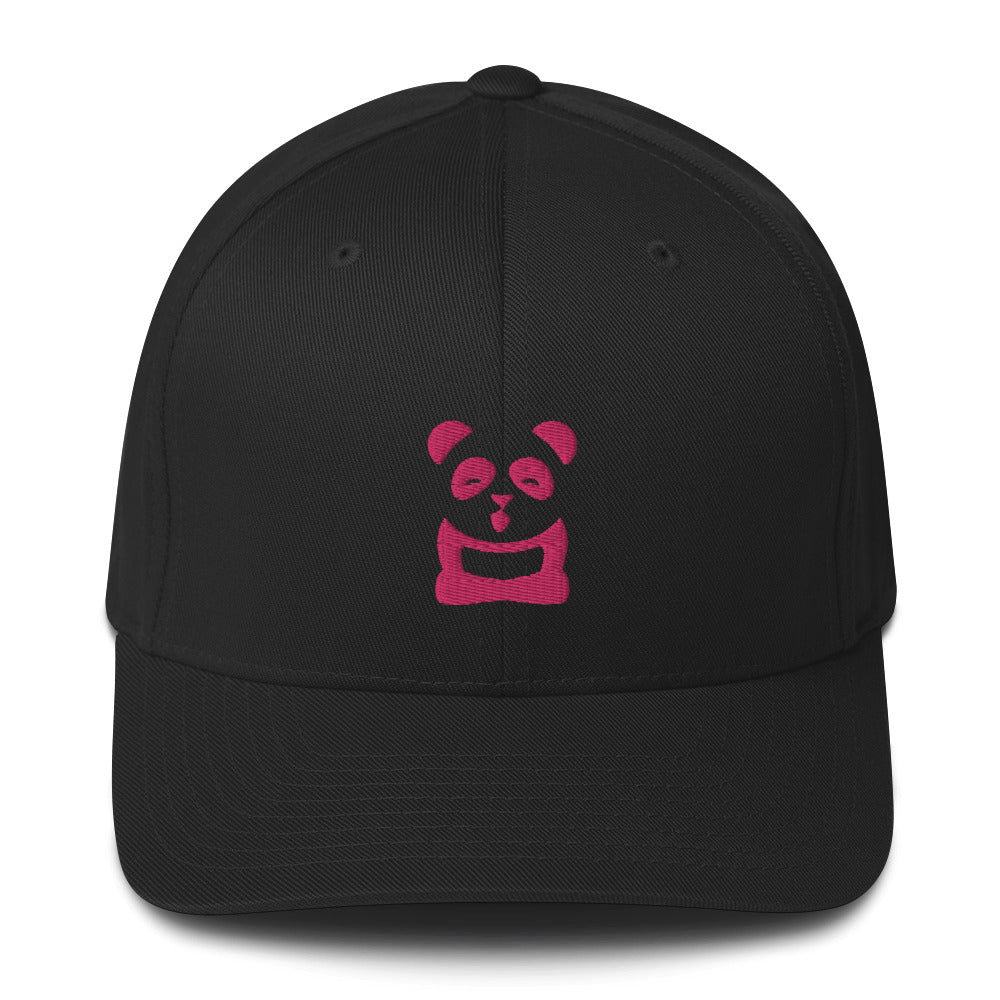 EzPanda® Classic Closed-Back Cap (Original Logo - Transparent Pink)
