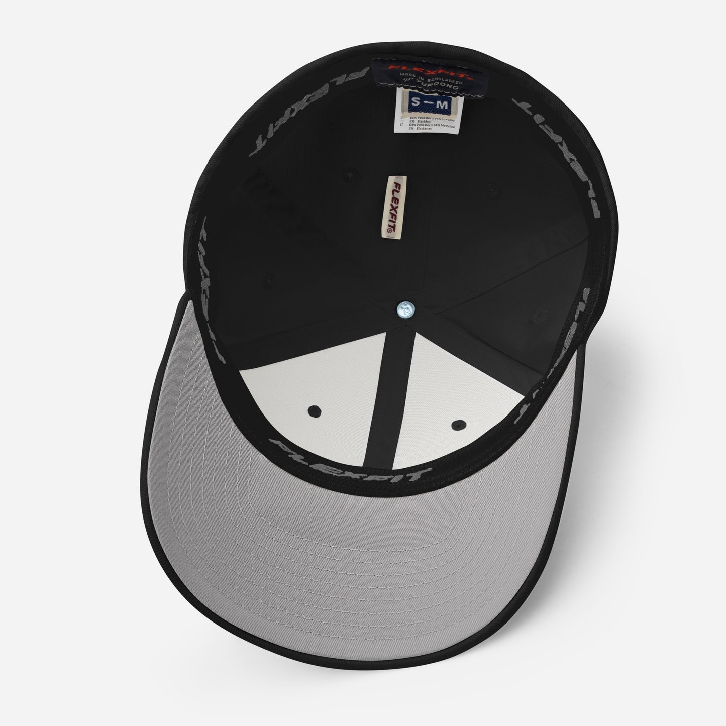 EzPanda® Classic Closed-Back Cap (Alternate Logo - Transparent White)