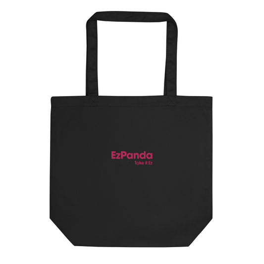 EzPanda® Eco-Friendly Tote Bag (Original Name Logo + Slogan)
