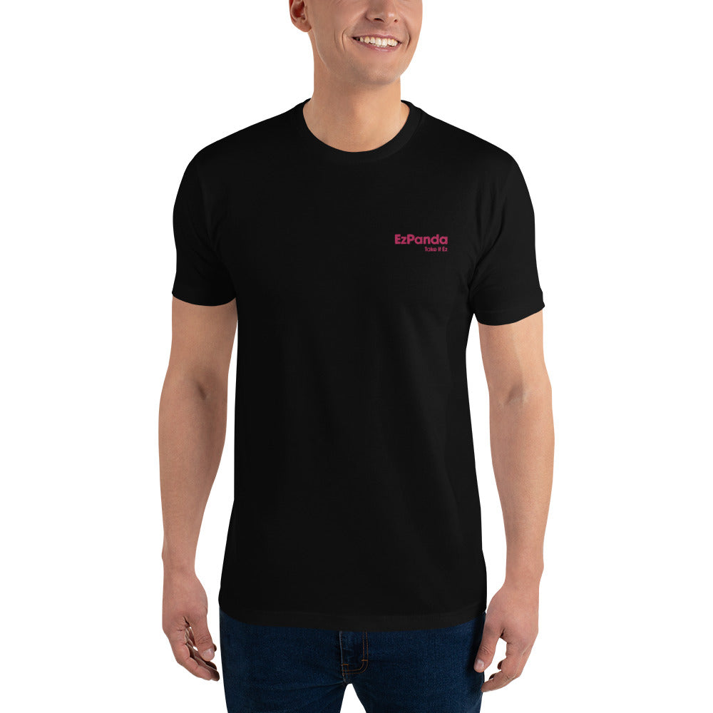 EzPanda® Men's Fitted T-Shirt (Original Name - Take it Ez)