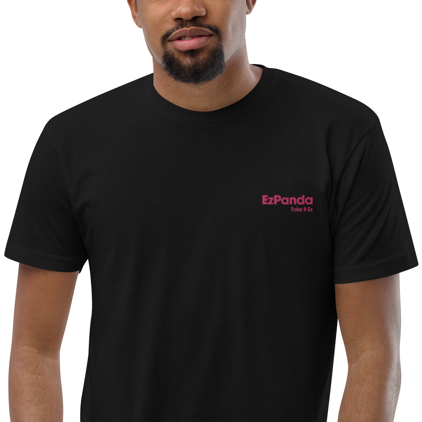EzPanda® Men's Fitted T-Shirt (Original Name - Take it Ez)