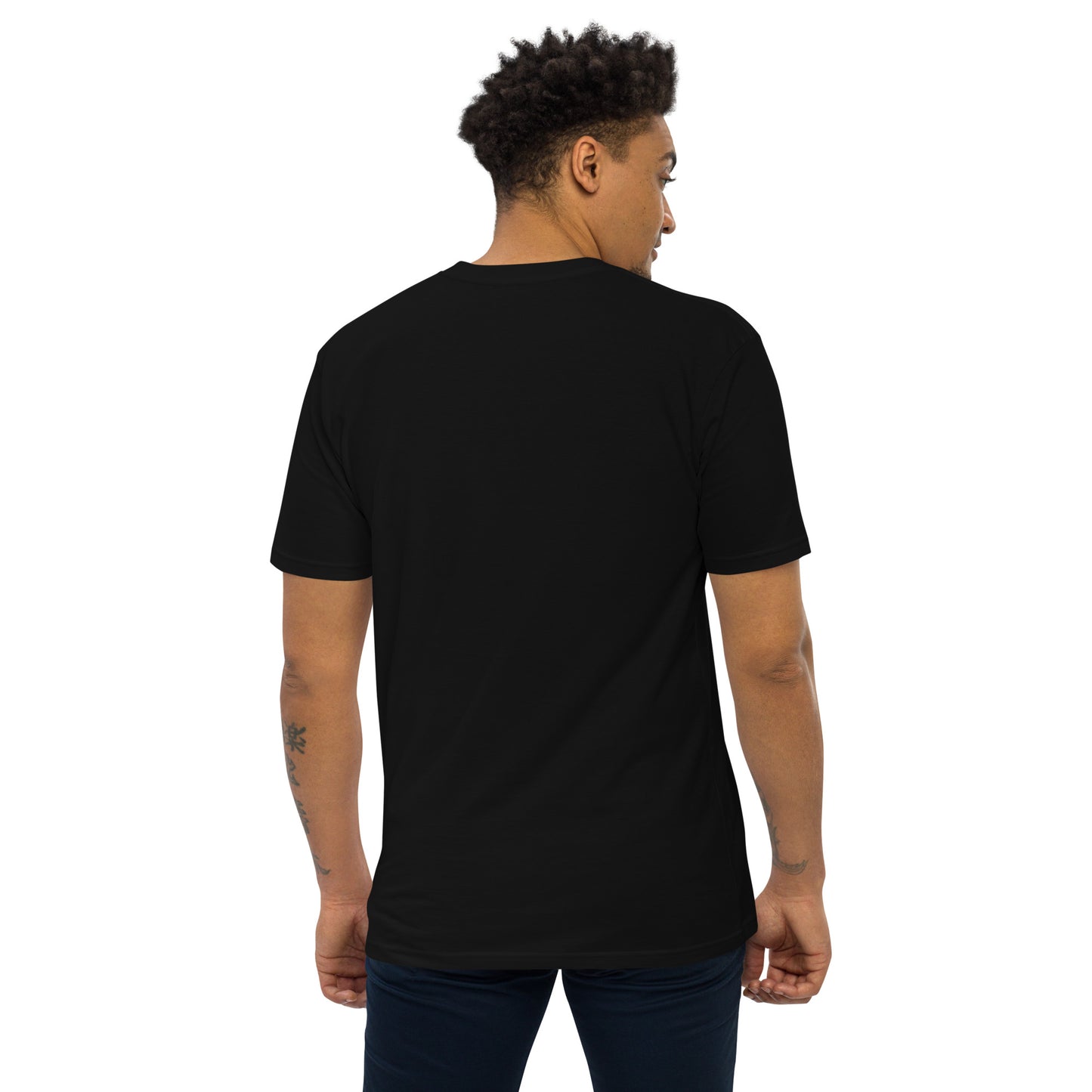EzPanda® Men's Premium Oversized T-Shirt (Alternate Logo)