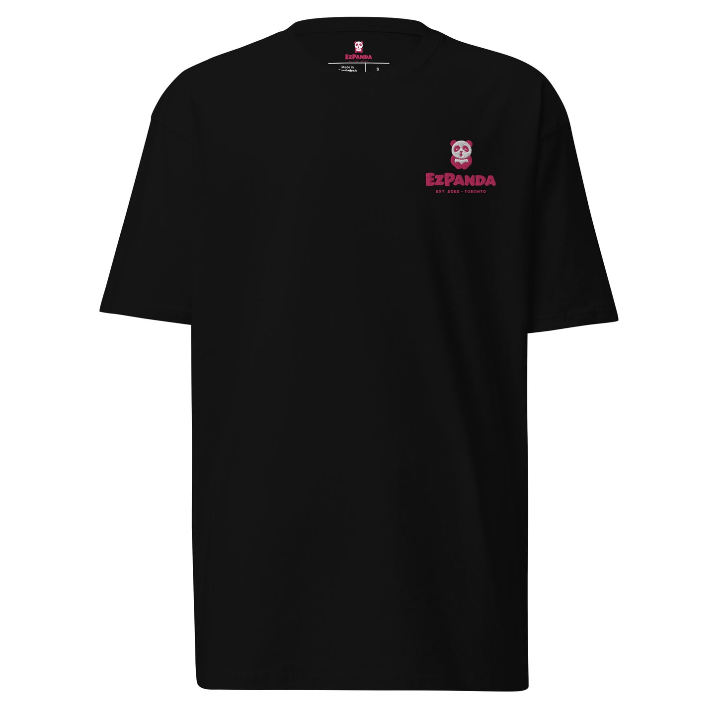 EzPanda® Men's Premium Oversized T-Shirt (Alternate Logo + Name - Toronto)