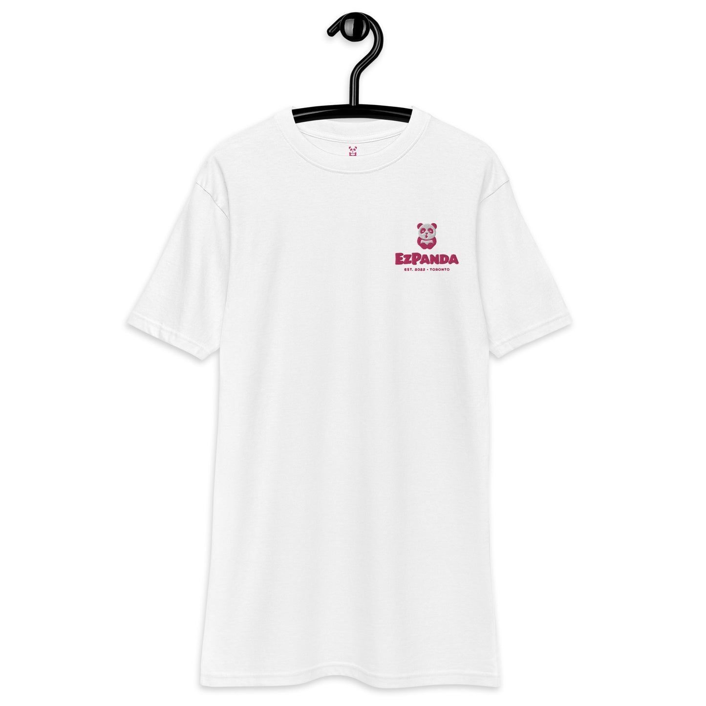 EzPanda® Men's Premium Oversized T-Shirt (Alternate Logo + Name - Toronto)