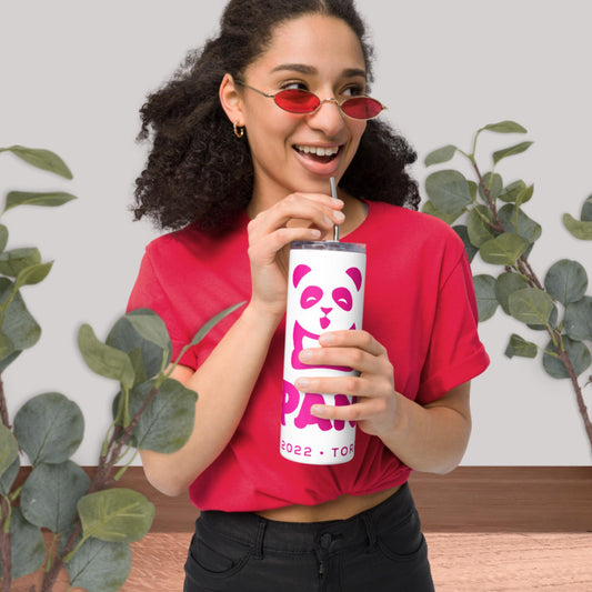 EzPanda® Stainless Steel Tumbler (Original Logo - Transparent)
