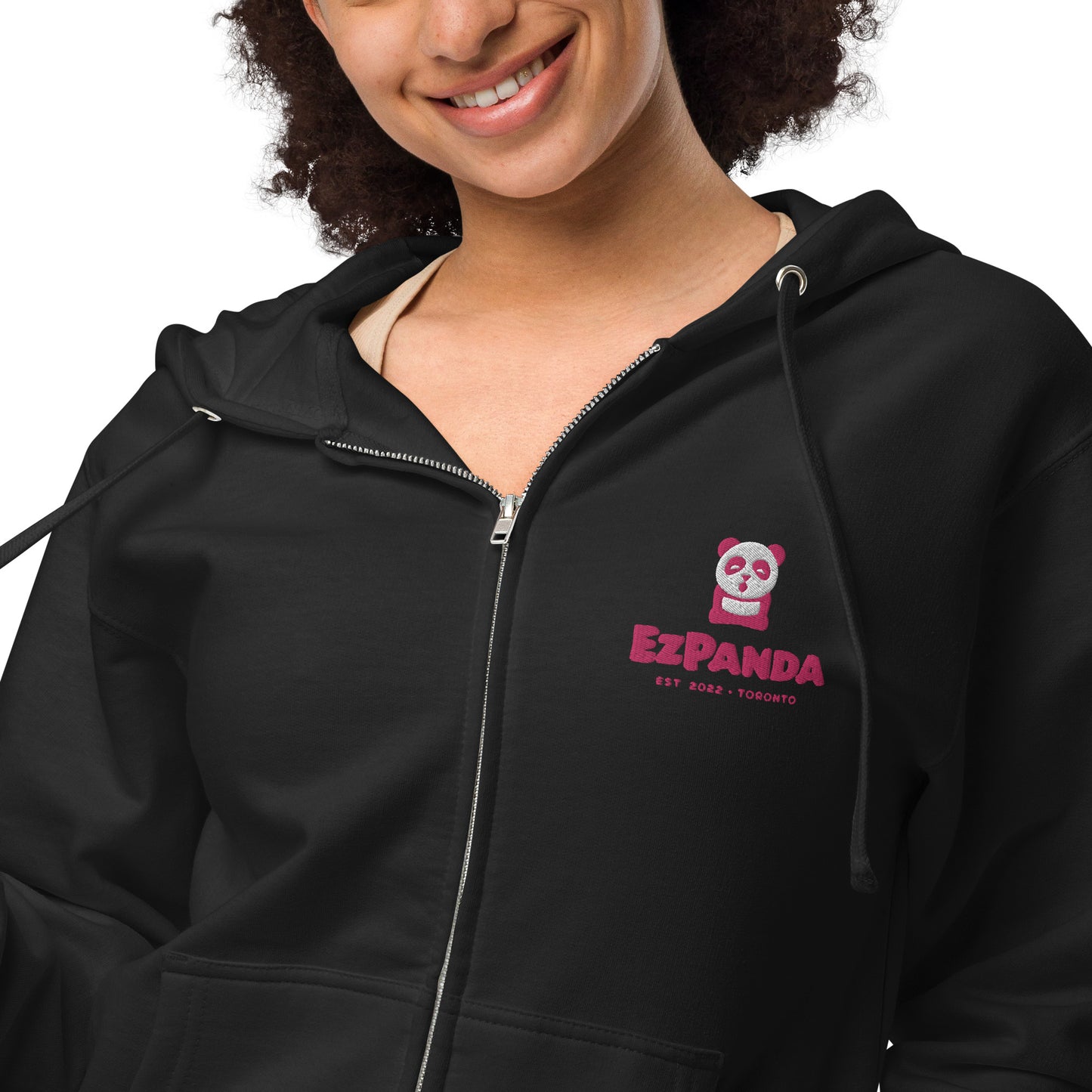 EzPanda® Unisex Classic Fleece Zip Up Hoodie (Original Logo - Toronto)