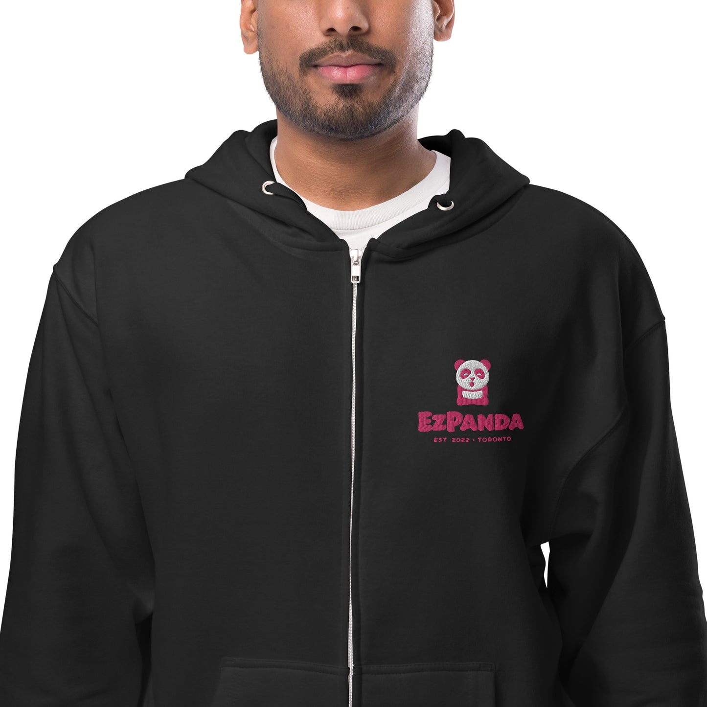 EzPanda® Unisex Classic Fleece Zip Up Hoodie (Original Logo - Toronto)