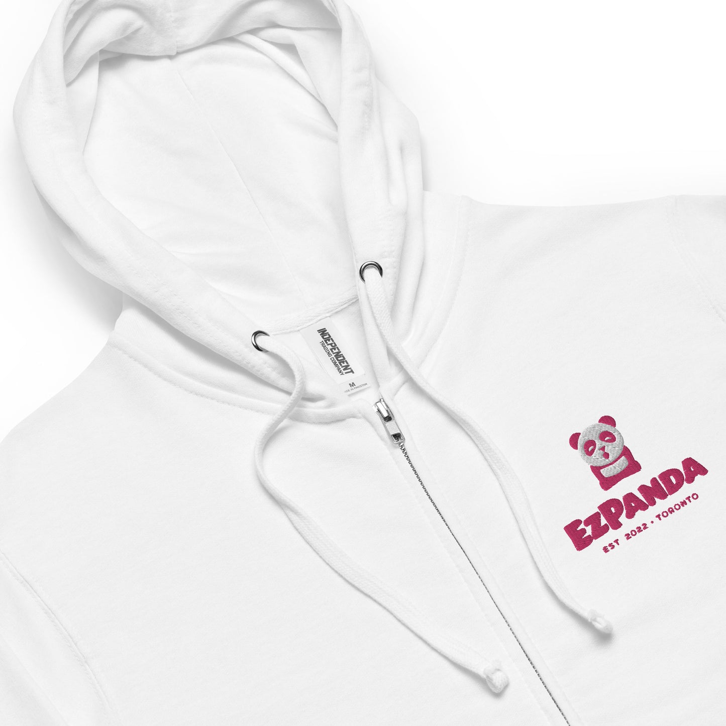 EzPanda® Unisex Classic Fleece Zip Up Hoodie (Original Logo - Toronto)