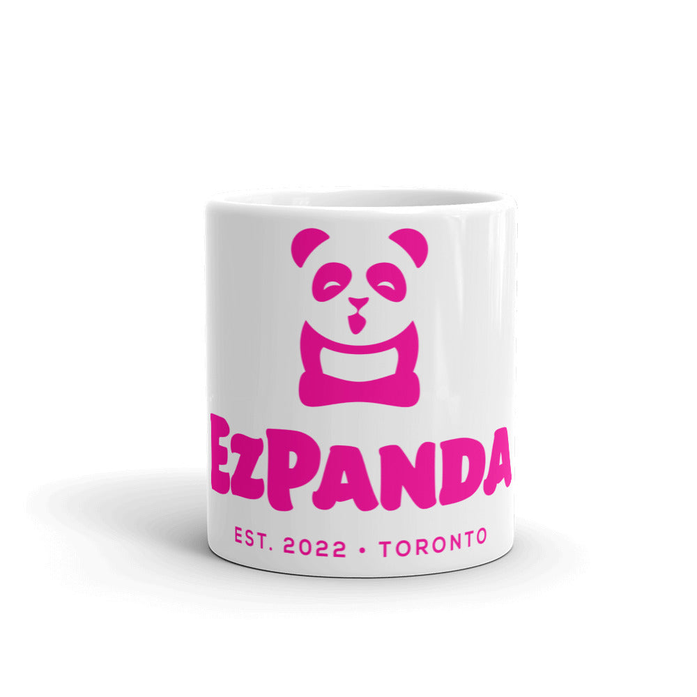 EzPanda® Classic Coffee Mug (Original Logo - Transparent Pink - Toronto)