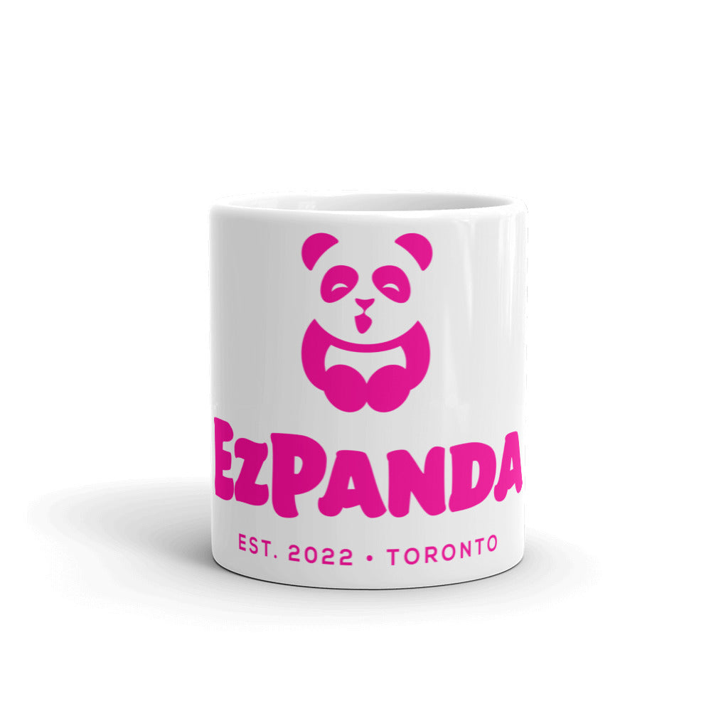 EzPanda® Classic Coffee Mug (Alternate Logo - Transparent Pink - Toronto)