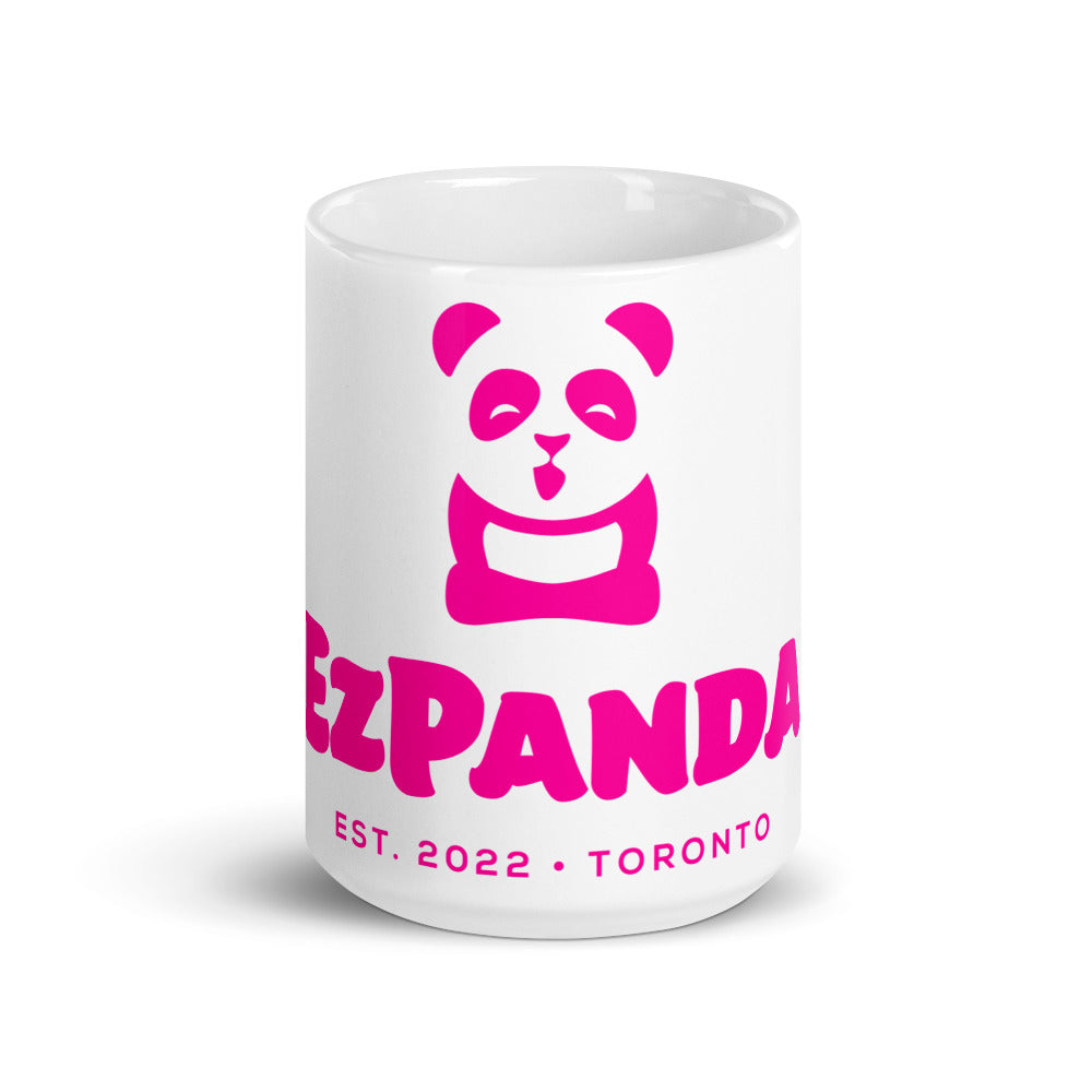 EzPanda® Classic Coffee Mug (Original Logo - Transparent Pink - Toronto)