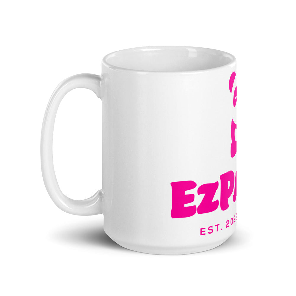 EzPanda® Classic Coffee Mug (Original Logo - Transparent Pink - Toronto)