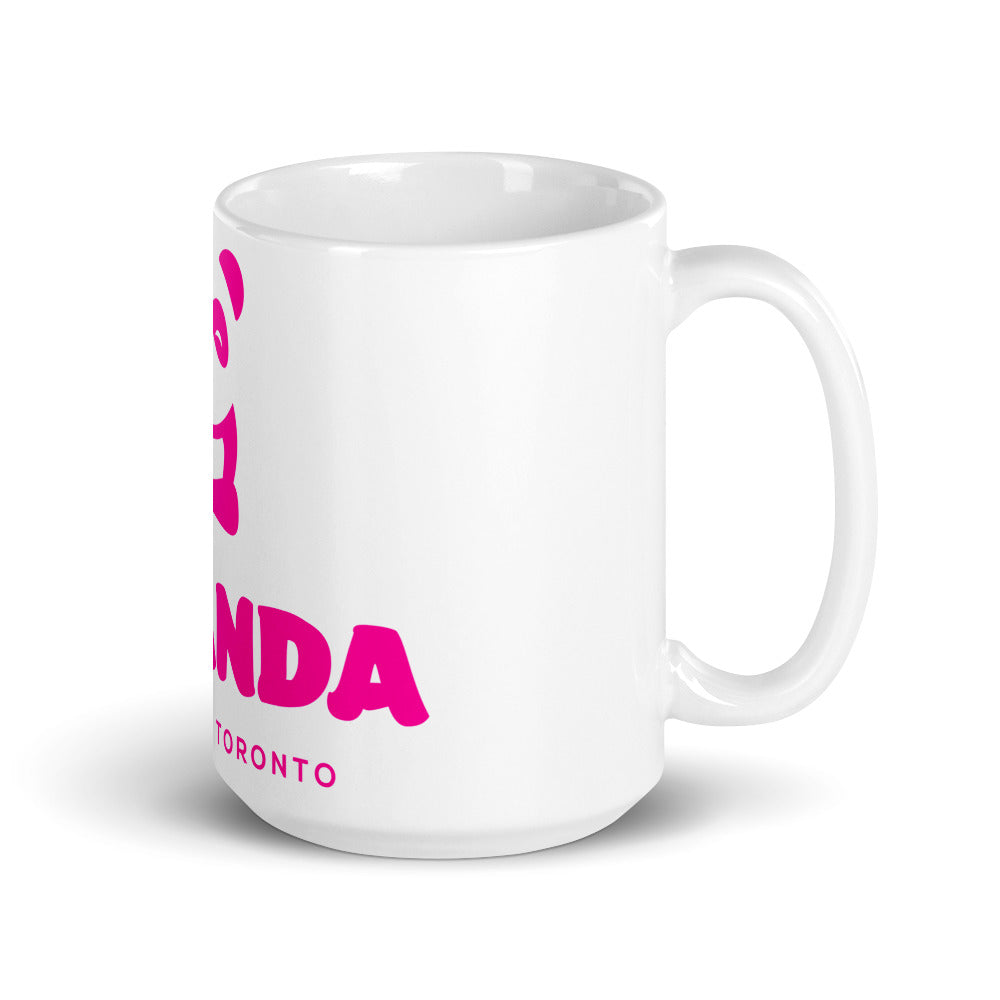 EzPanda® Classic Coffee Mug (Original Logo - Transparent Pink - Toronto)