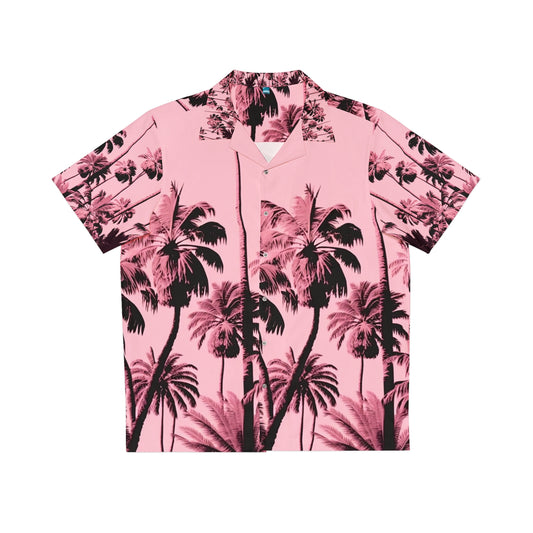 EzPanda® Pink Paradise: Men's Hawaiian Shirt