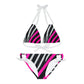 EzPanda® Neon Safari Stripes: Strappy Bikini Set