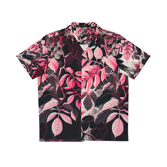 EzPanda® Neon Jungle Canopy: Men's Hawaiian Shirt