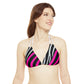 EzPanda® Neon Safari Stripes: Strappy Bikini Set