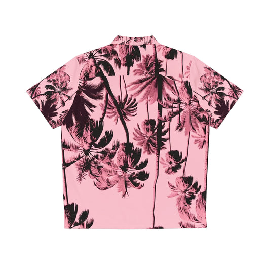 EzPanda® Pink Paradise: Men's Hawaiian Shirt