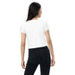 EzPanda® Pulse: Graffiti-Style Heartbeat Women's Crop Tee